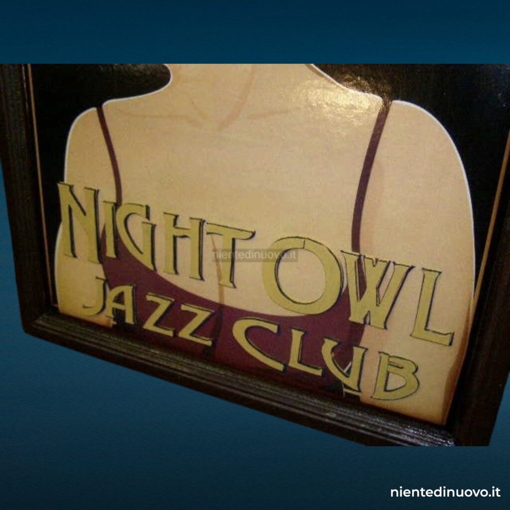 Quadro Night Owl 5220 - pannello decorativo in legno