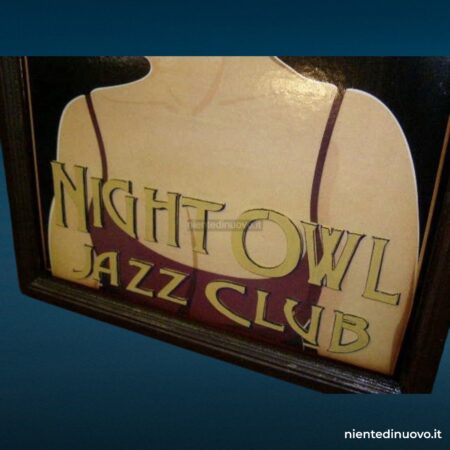 Quadro Night Owl 5220 - pannello decorativo in legno