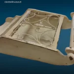 portastrofinacci decapato per cucina shabby chic