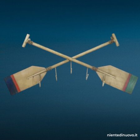 Attaccapanni da parete in ferro dipinto a mano - L100 x P9 x H46 cm