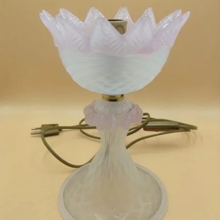 abatjour vetro rosa di Murano