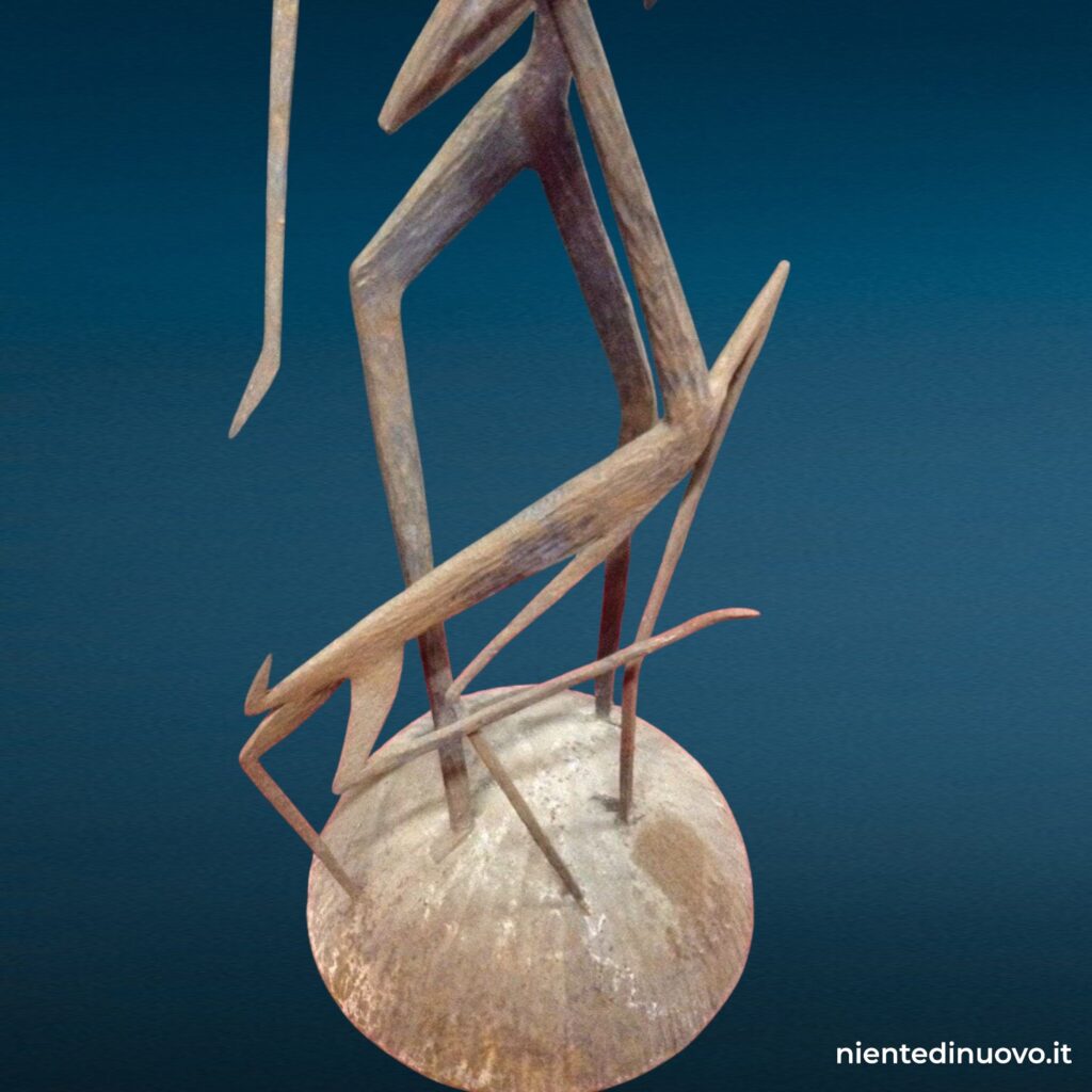 Scultura in ferro battuto artigianale