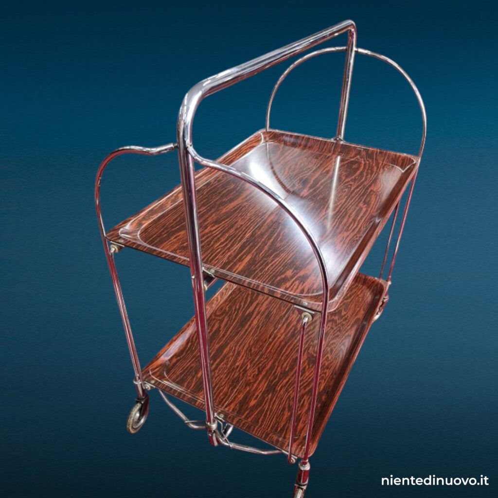 Carrello portavivande Mid Century (Germania, anni '60)