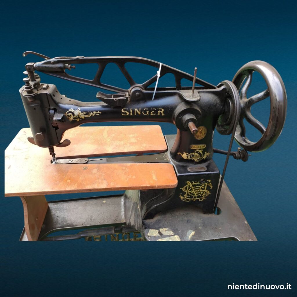 Macchina da cucire da calzolaio Singer 29K51 (inizio '900) completa