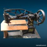 Macchina da cucire da calzolaio Singer 29K51 (inizio '900) completa