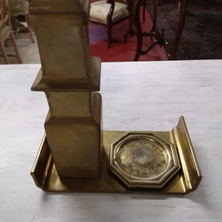 set di 3 pezzi design Gio' Lanciani in ottone fuso a terra