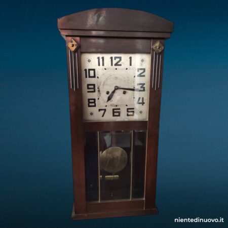 Orologio a pendola Junghans da parete con pendolo e chiave