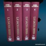 38605 Set 4 volumi Bibbia F.lli Fabbri Editori
