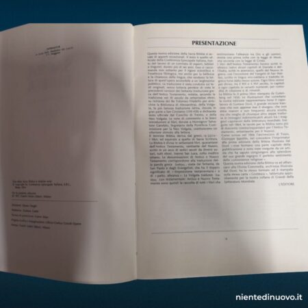 Set 4 volumi Bibbia F.lli Fabbri Editori