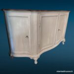 Credenza 4 ante provenzale in legno massello