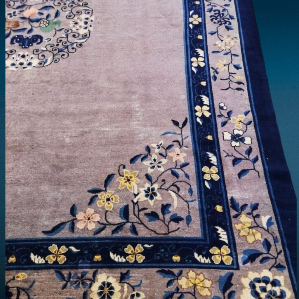 Tappeto Pechino annodato a mano 345x271 cm