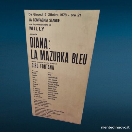 Manifesto Teatro Filodrammatici Milano (1978)