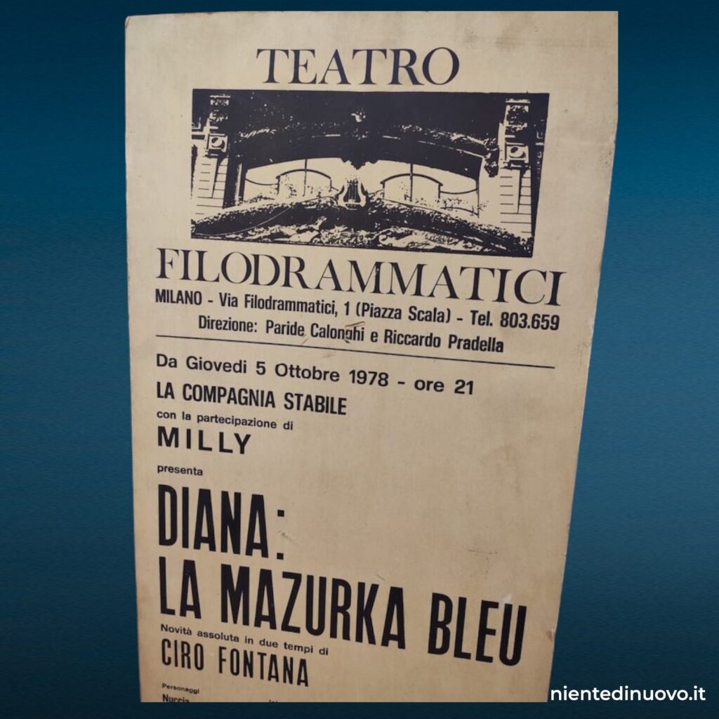 Manifesto Teatro Filodrammatici Milano (1978)