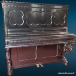 38500 Pianoforte verticale tedesco G. Schwechten (XIX secolo)