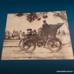 38746_2 Serie di 5 pannelli in legno Fiat d'epoca