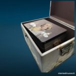 Set di 2 scatole con stampa Marylin Monroe