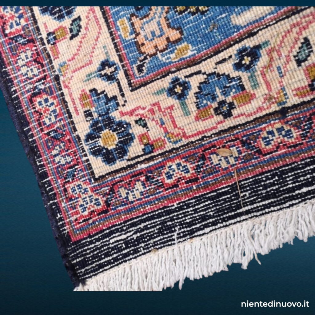 Tappeto persiano Kashan, Persia anni '50 - annodato a mano