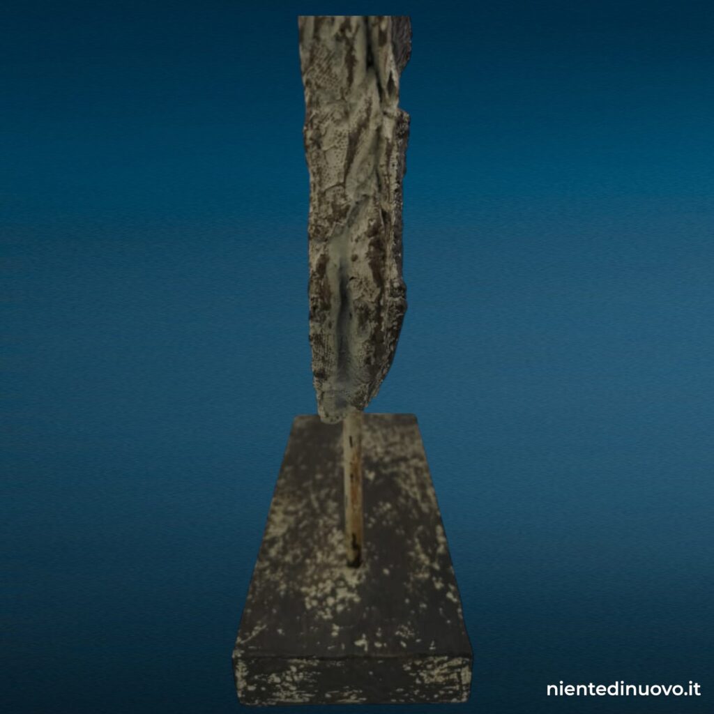 Elemento decorativo raffigurante scheletro fossile (design vintage)