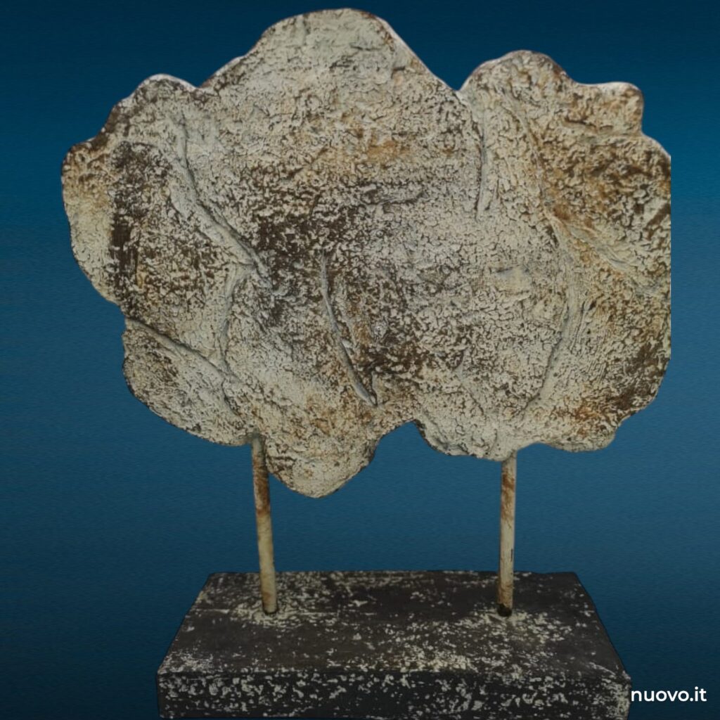 Elemento decorativo raffigurante scheletro fossile (design vintage)