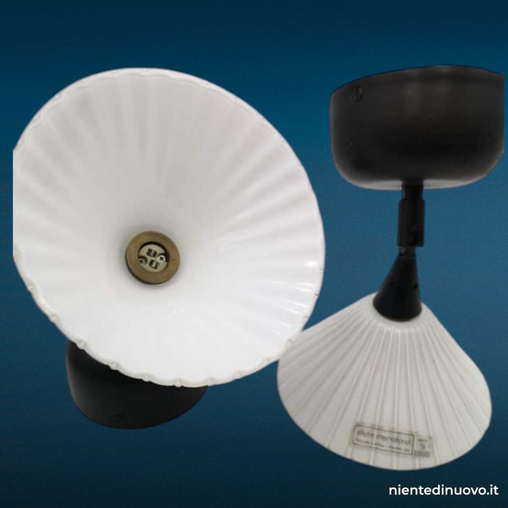 Coppia applique Effetre Murano in vetro