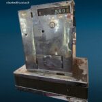 VECCHIO REGISTRATORE DI CASSA AMERICANO NATIONAL