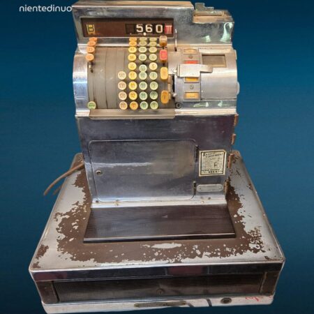 VECCHIO REGISTRATORE DI CASSA AMERICANO NATIONAL