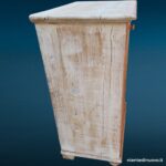 36441_3 Stipo in legno massello decorato shabby chic