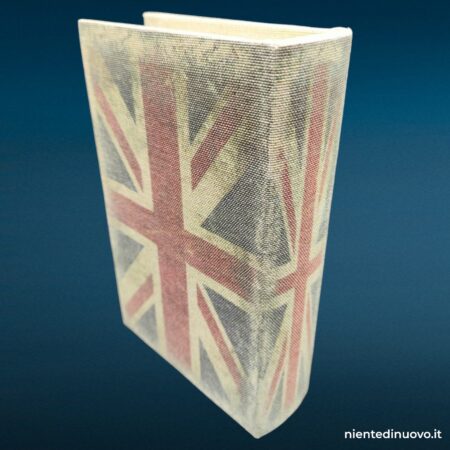 Scatola a libro con bandiera UK