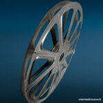 Bobina per proiettore da cinema 35mm (vecchia)