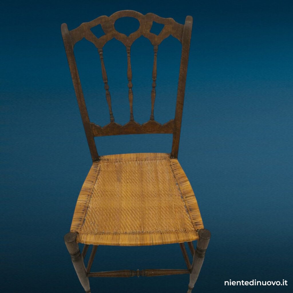 Sedia Chiavarina impagliata - superleggera (pezzo vintage)