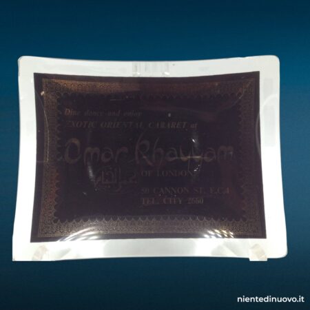 Vide poche portamonete originale Omar Khayyam Club Londra