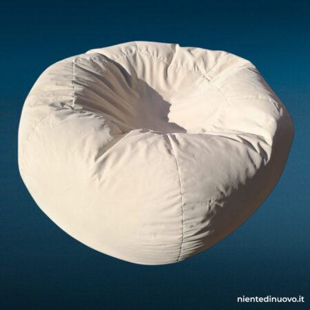 Pouf sacco Zanotta bianco