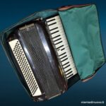 39711_4 Fisarmonica Anelli made in Italy con borsa originale