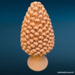 39886_2 Pigna decorativa in terracotta - produzione artigiana