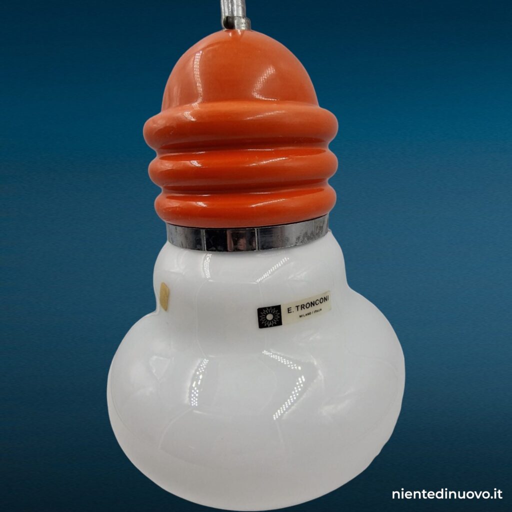 Applique vintage con lampadina - Enrico Tronconi