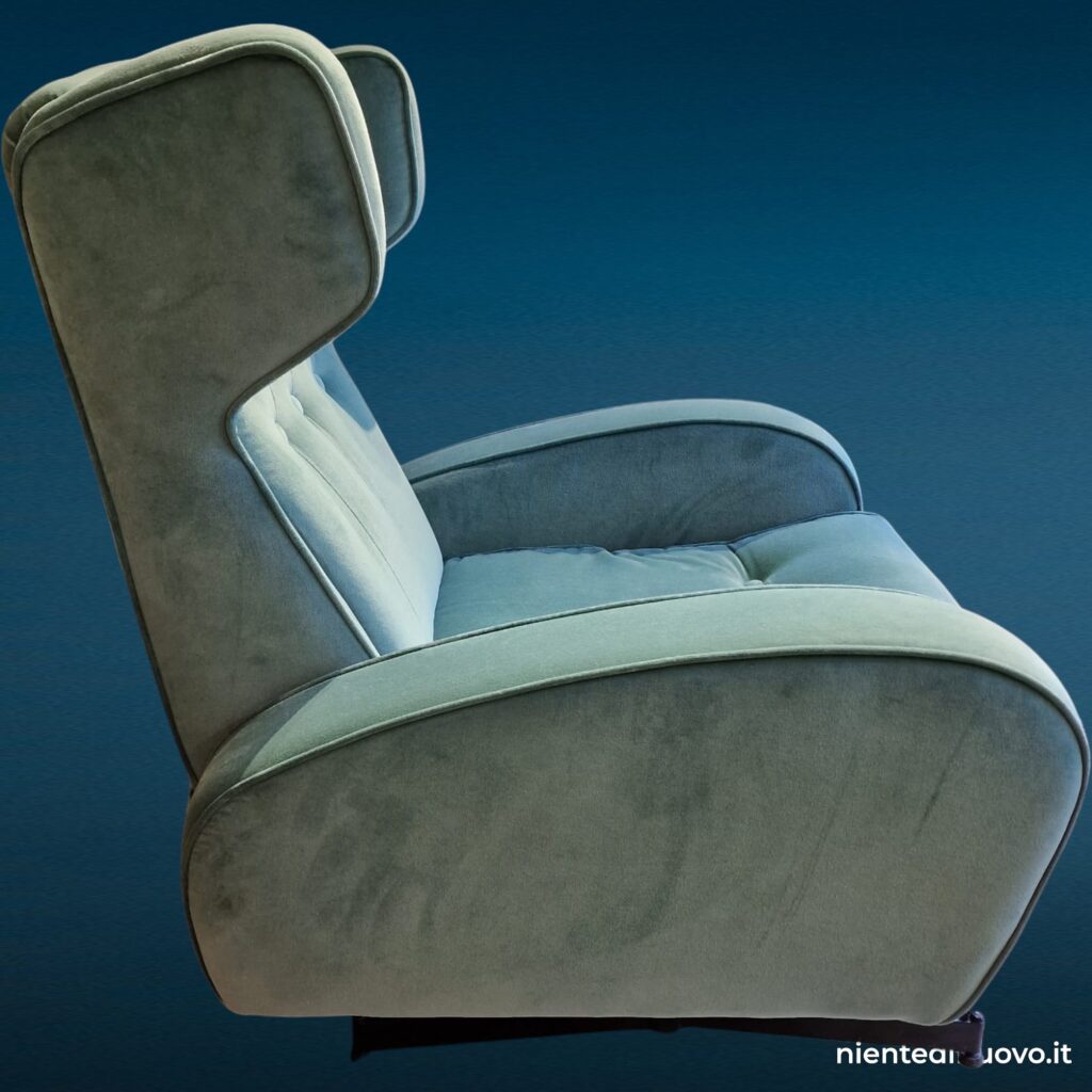 Poltrona reclinabile vintage anni '50 – Brevetti Degli-Esposti