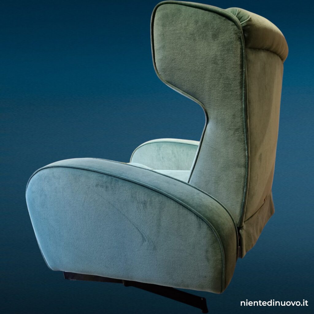 Poltrona reclinabile vintage anni '50 – Brevetti Degli-Esposti
