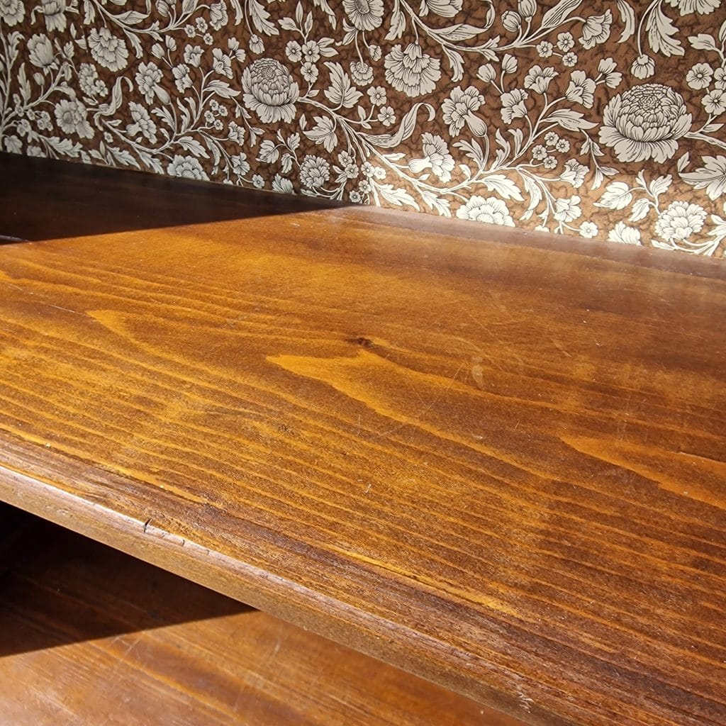 Libreria in legno massello di abete anni 30/40