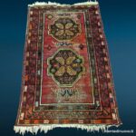 Tappeto Persiano Beluchistan annodato a mano - vintage