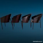 Poltroncina Costes Driade di Philippe Starck (1984) - venduta singolarmente