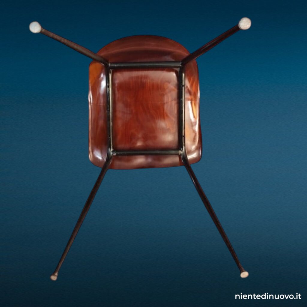 Sedia Pagholz 15074 modernariato 1956