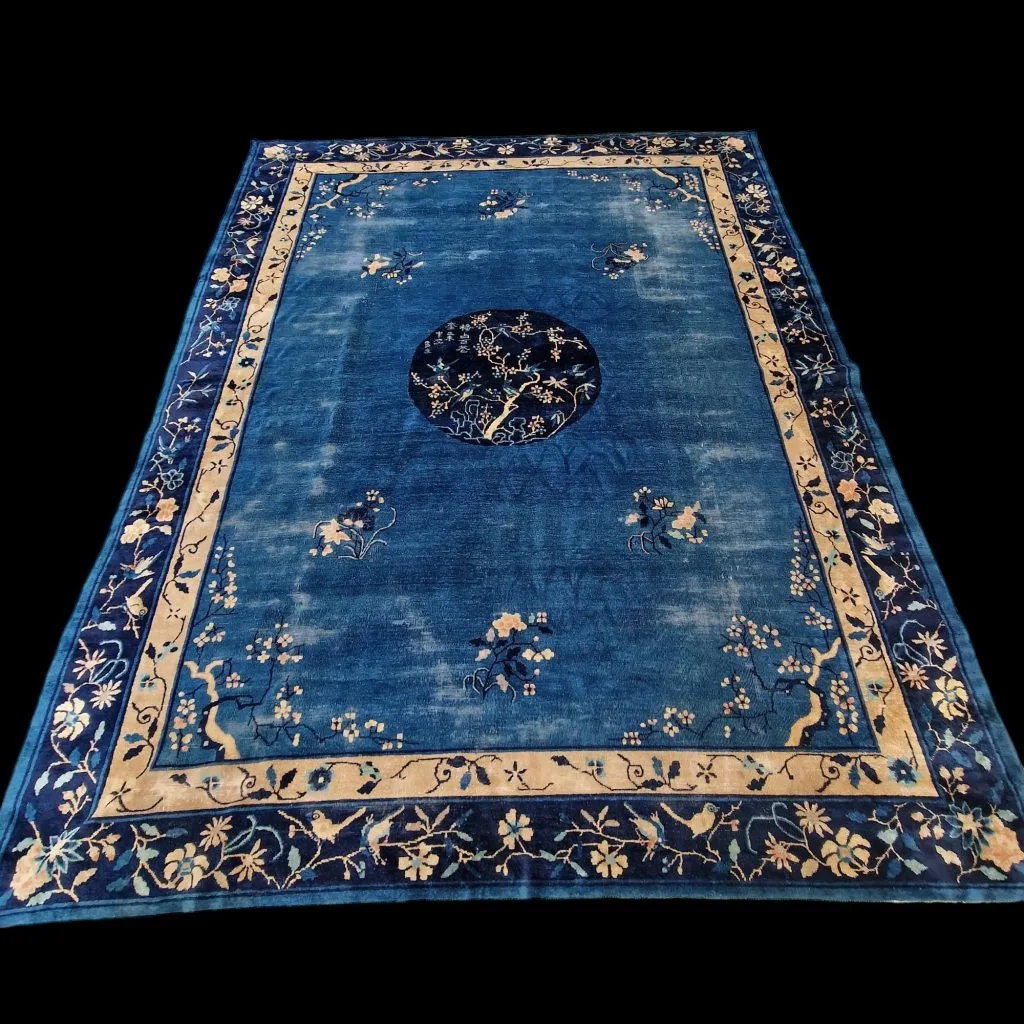 Tappeto Pechino Antico con design intricato e provenienza cinese
