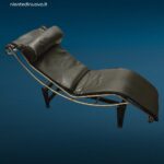 chaise longue in stile bauhaus