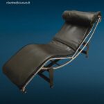 chaise longue in stile bauhaus