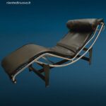 chaise longue in stile bauhaus