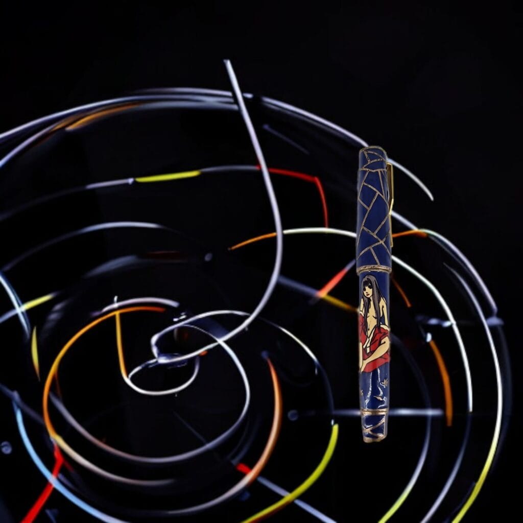 Pregiata stilografica Omas MIKU Limited Edition con cofanetto originale