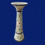 colonna in ceramica vintage