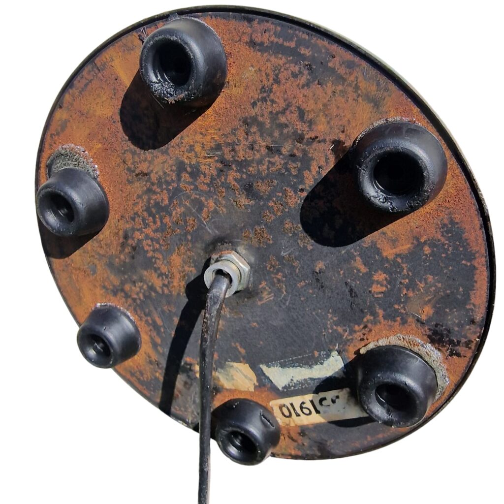 Lampada Mazda da tavolo vintage con paralume in opalino chiaro