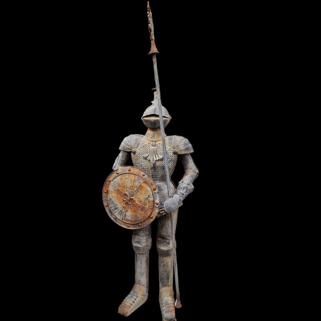 armature medievali a grandezza naturale