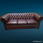 40871_6 Divano Chesterfield tre posti in pelle - Winchester